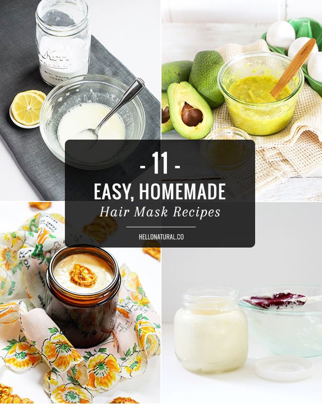 Homemade Hair Masks 14