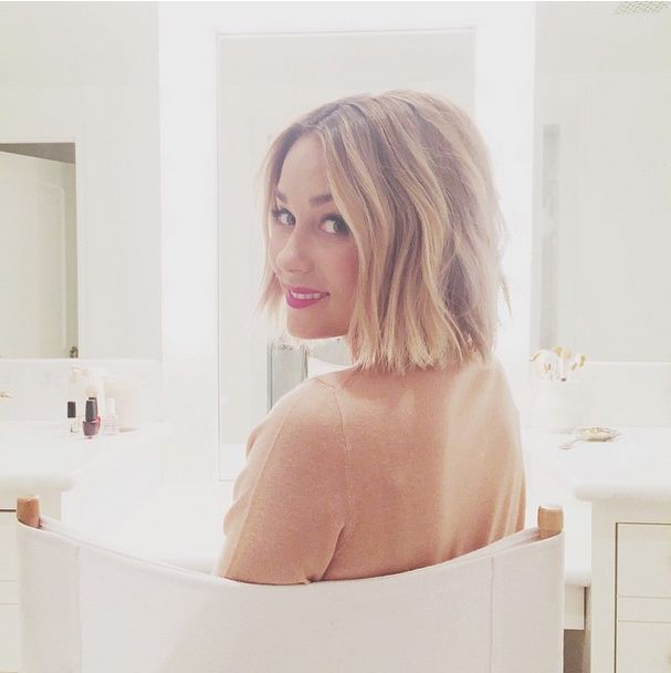 Lauren Conrad short bob hairstyle