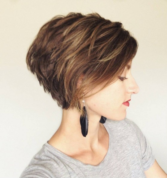 Long Layered Pixie Styles