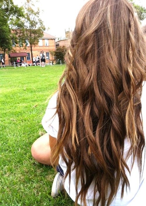 Long Layered Ombre Hairstyle