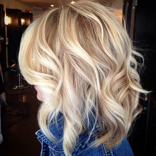 Medium Blonde Bob Hairstyles