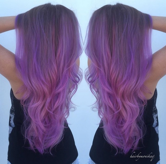 21 Gorgeous Pastel Purple Hairstyles - Pretty Designs