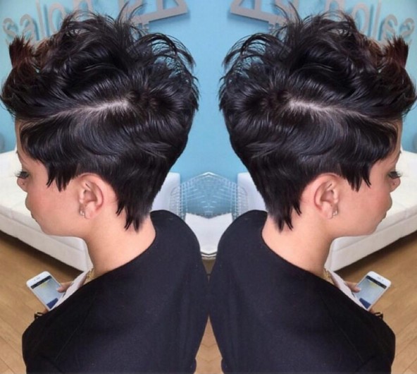 Short Hairstyle for Thick Hair