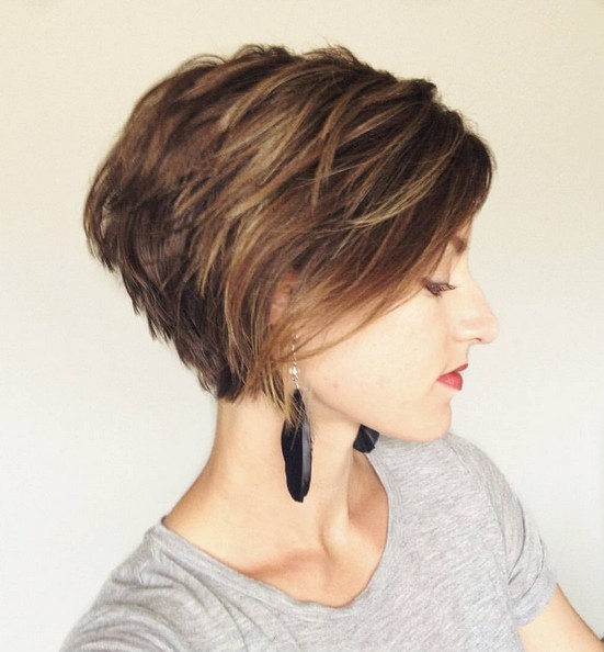 Short Layered Haircut for Girls