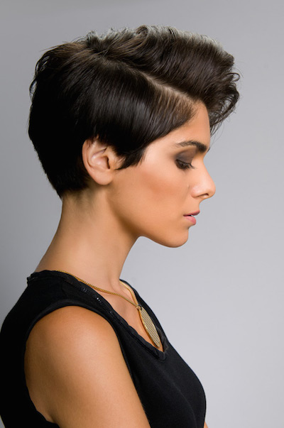 Short Pixie Hairstyle for Thick Hair