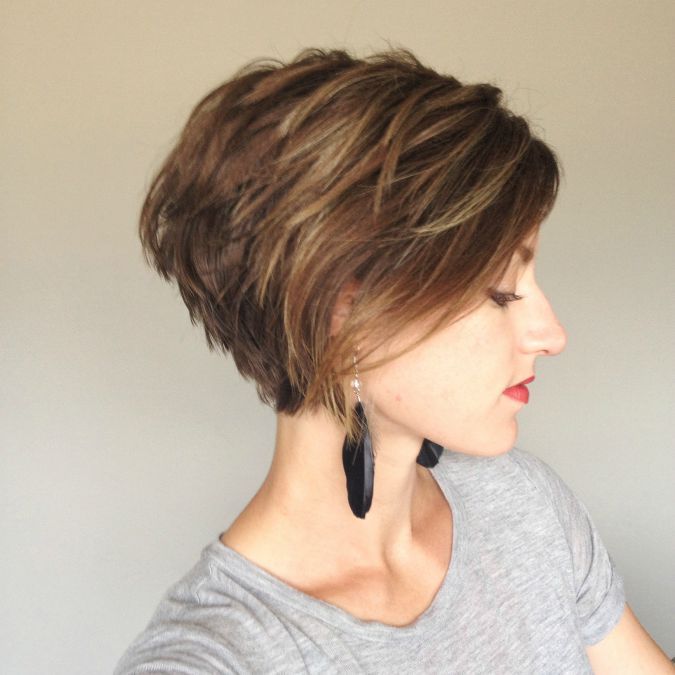 Stacked Bob Haircut