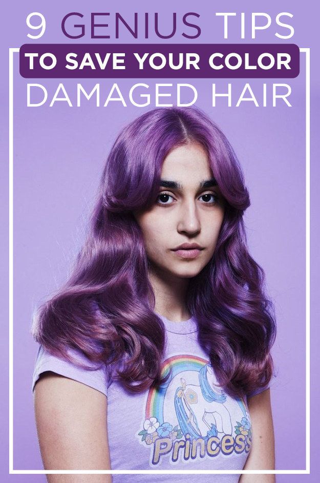 Tips for Color-damaged Hair