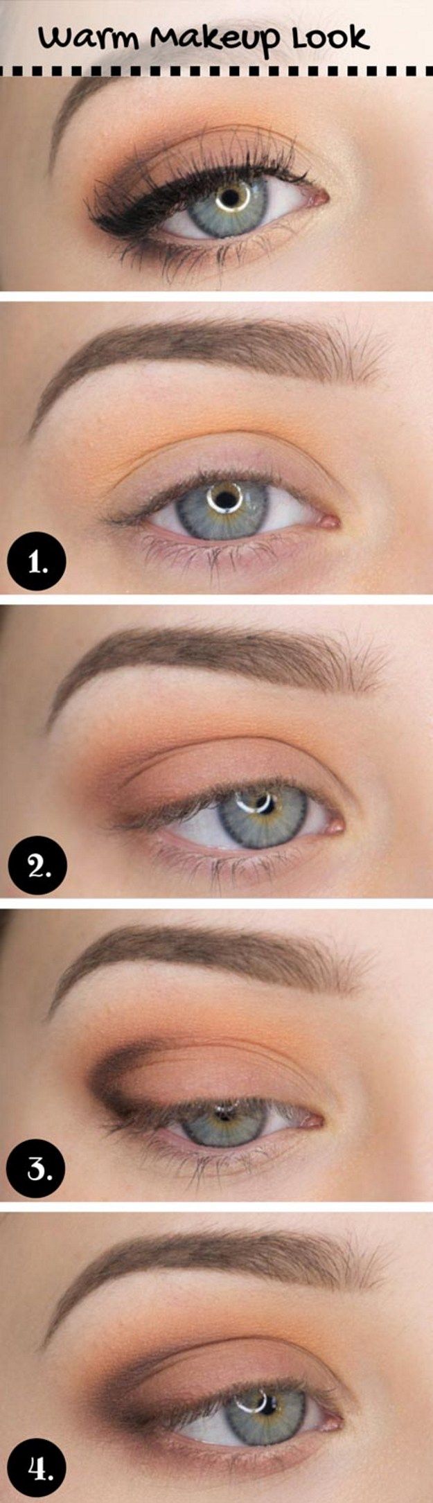 Warm Makeup Look