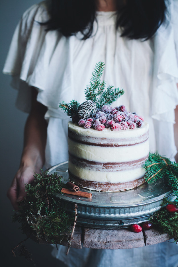 Wintery Cake