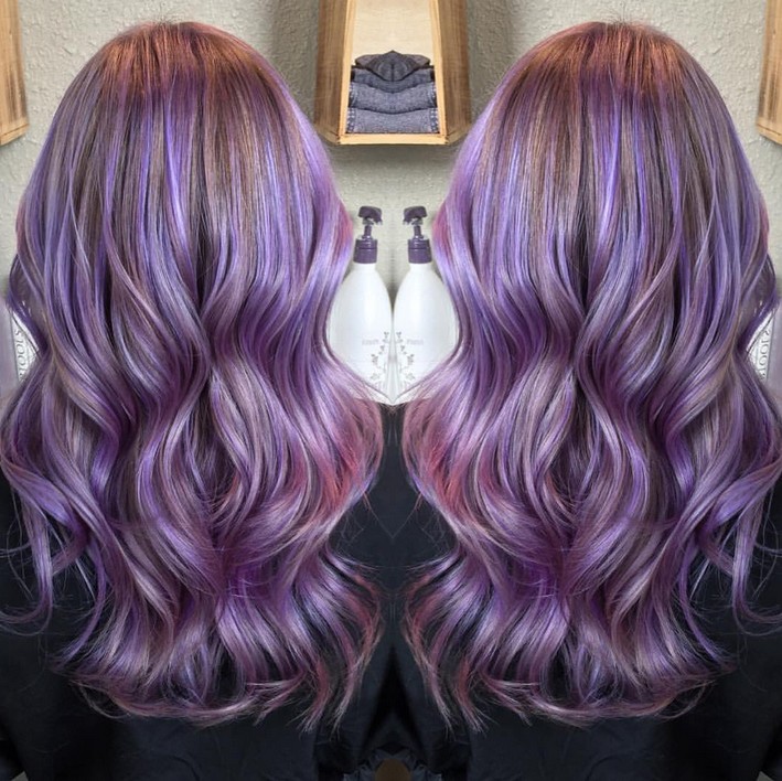 21 Gorgeous Pastel Purple Hairstyles - Pretty Designs