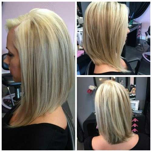 A-Line Long Bob Hairstyle