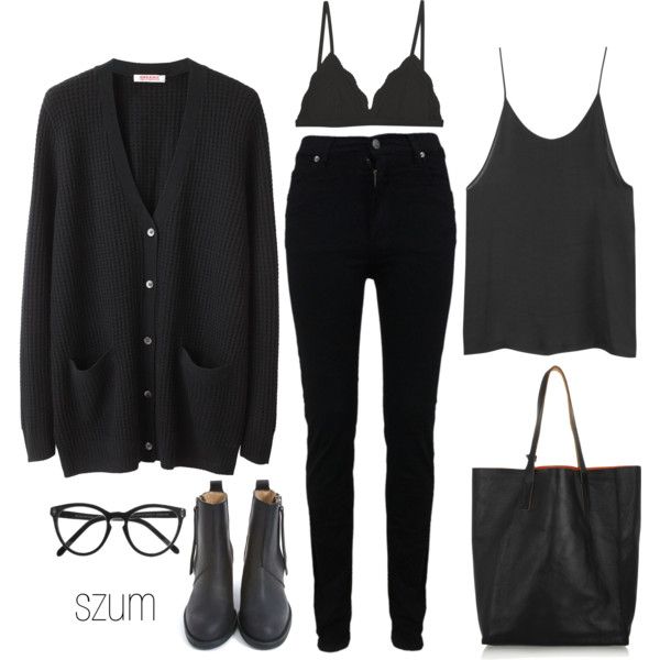 Black Cardigan