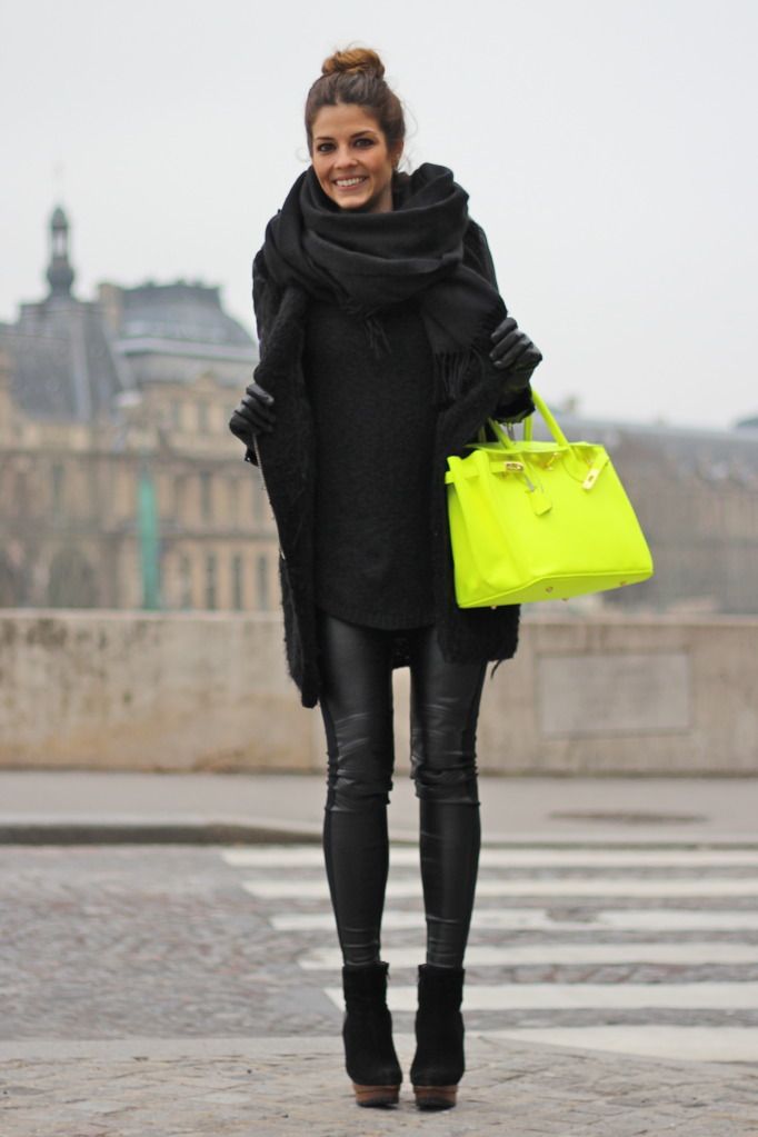 Black Style in Winter