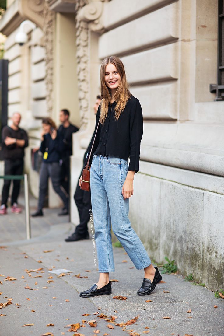 casual loafers with jeans