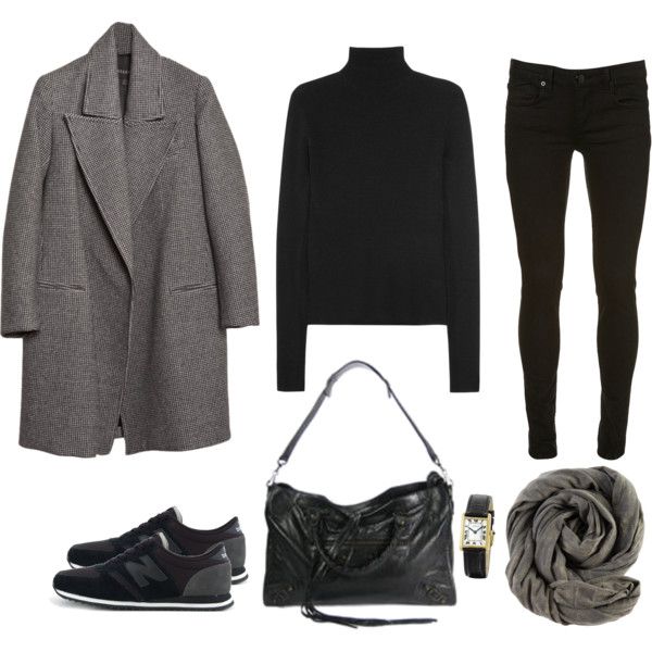 Black and Grey Outfit