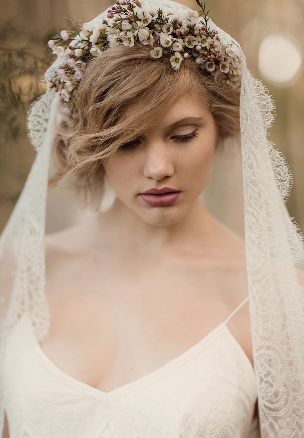 Boho-Chic Wedding Hairstyle