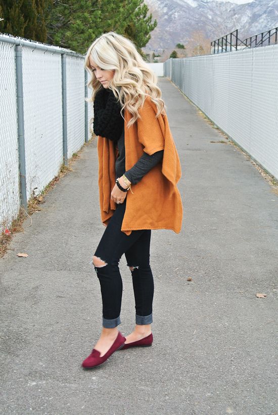 Burgundy Loafers