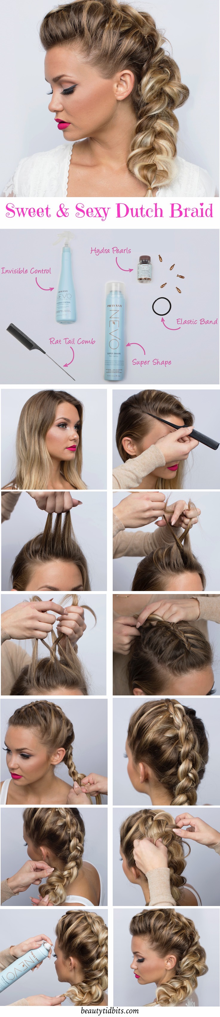 Faux Hawk Hairstyle Tutorial