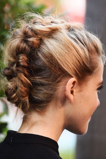 Gorgeous Faux Hawk Updo