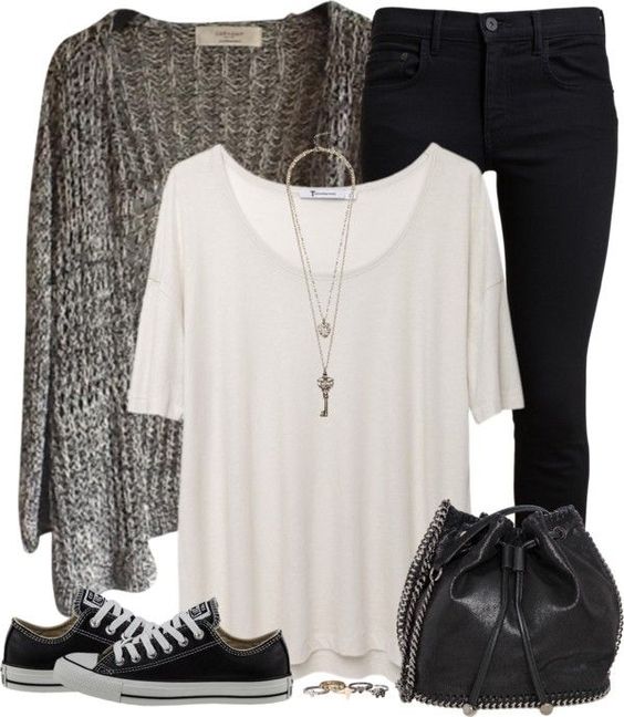 Grey Cardigan