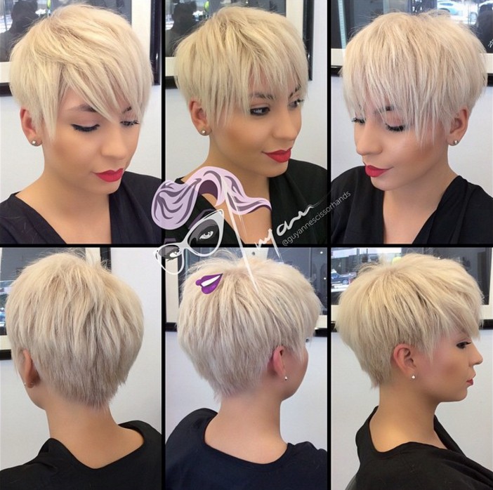 Layered Pixie Haircut for Thick Hair