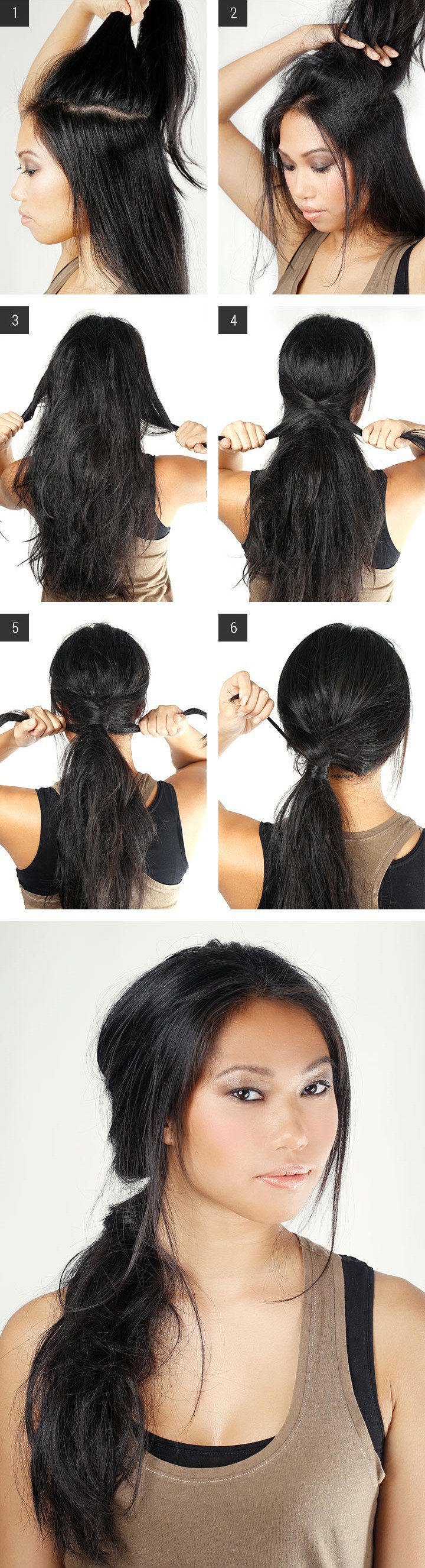 Low Ponytail Hairstyle