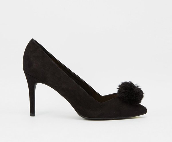 New Look Pom Pom heels, $41