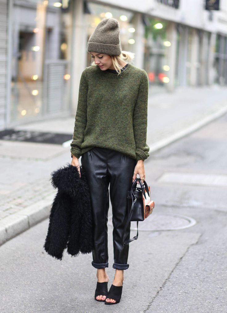 Olive Green Sweater