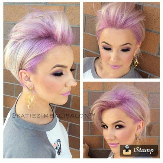 Pastel Hair Color Idea