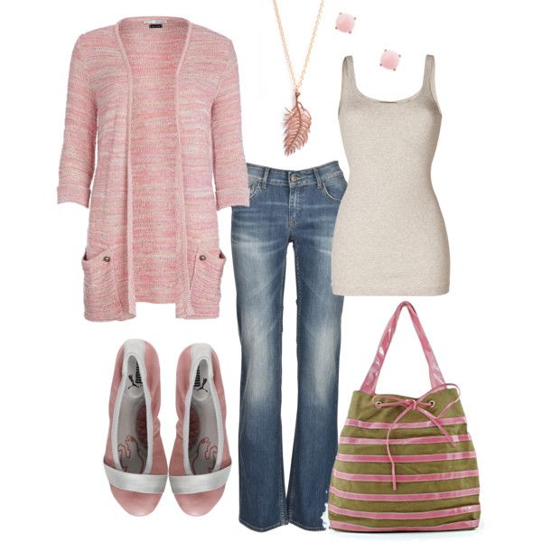 Pink Cardigan