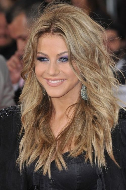 Tousled Long Wavy Hair