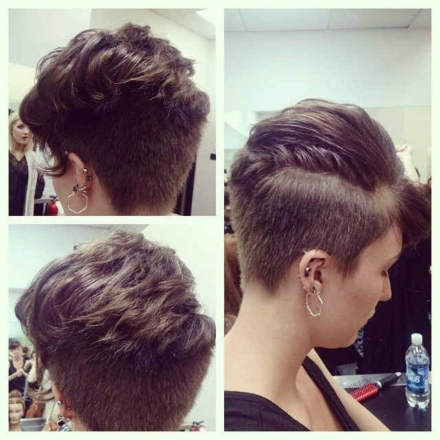 Undercut Short Hairstyle for Girls