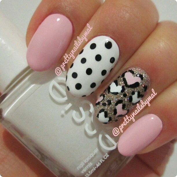 Valentine' s Day Nail Design