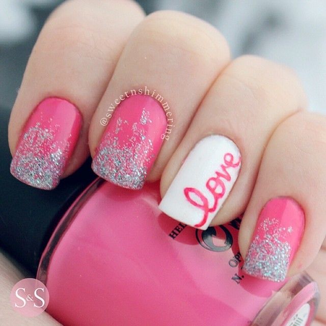 Valentine' s Day Nail Design