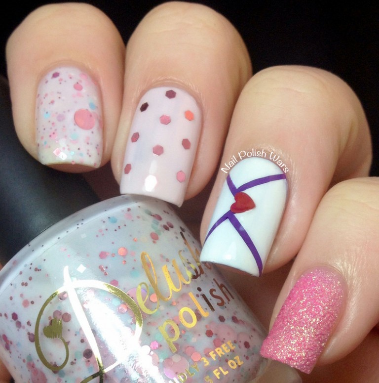 Valentine' s Day Nail Design