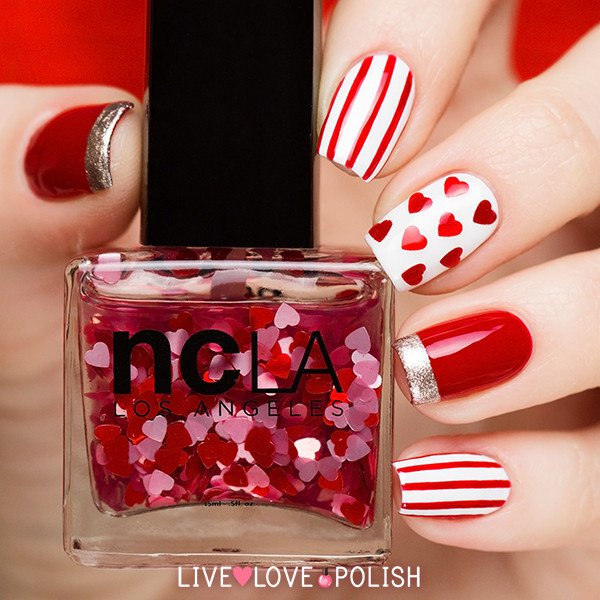 Valentine' s Day Nail Design