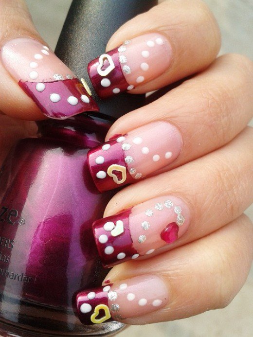 Valentine' s Day Nail Design