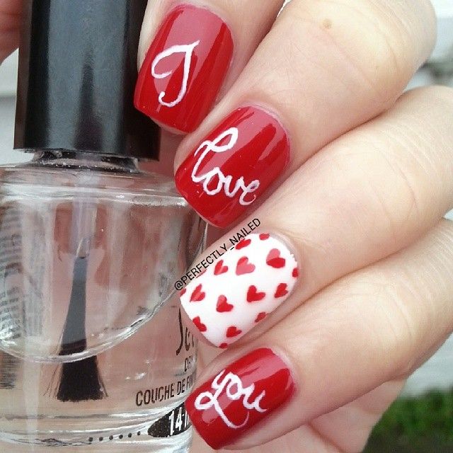 Valentine' s Day Nail Design