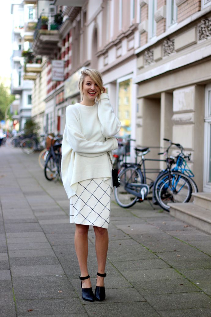 White Oversized Sweater