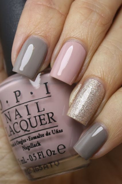 Beige Nail Design