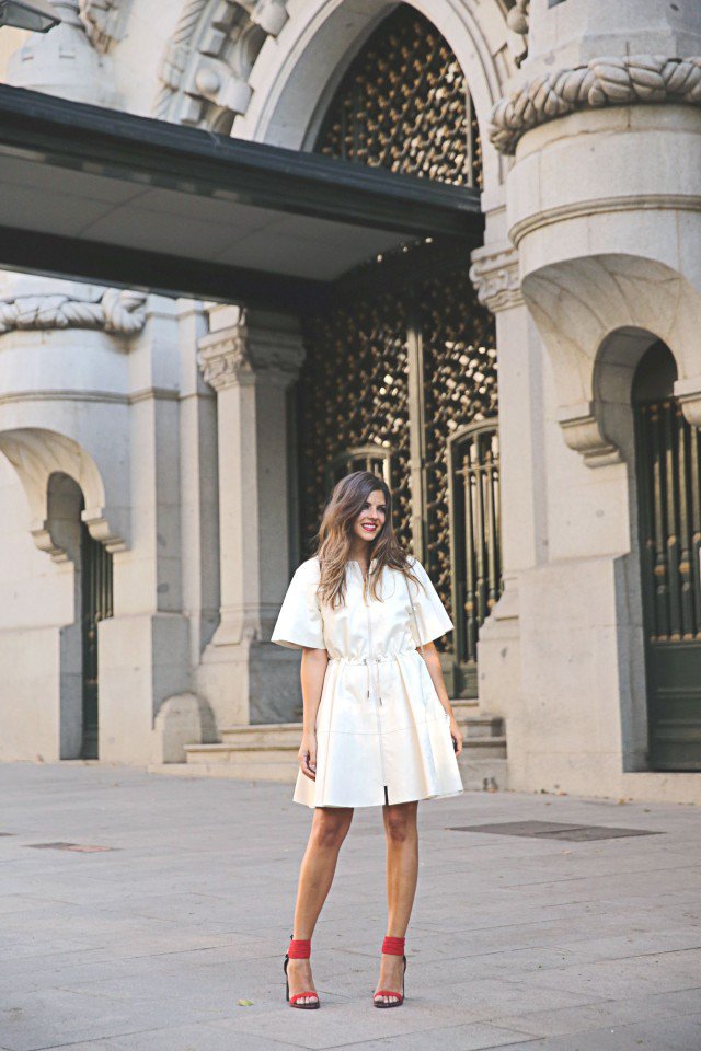 Bell Sleeve Shirt Dress