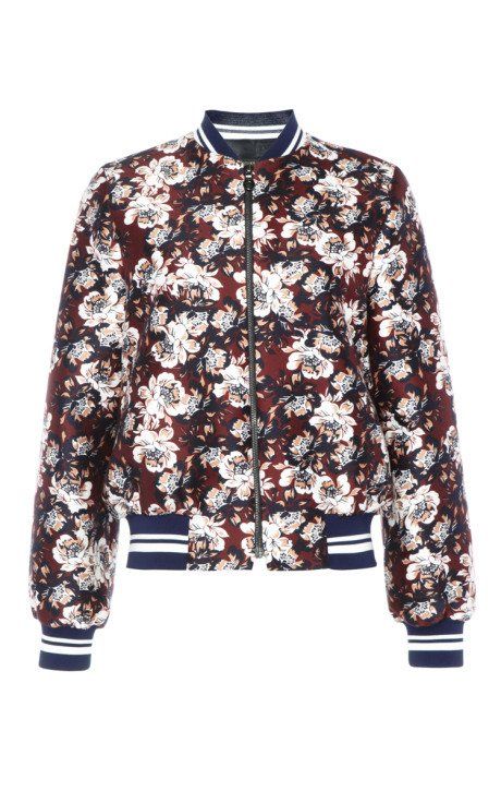 Bennett Silk Cotton Bomber Jacket