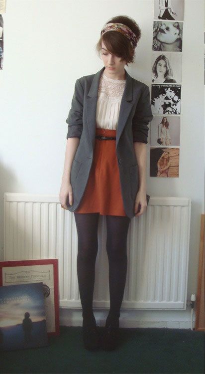 Blazer and Skirt