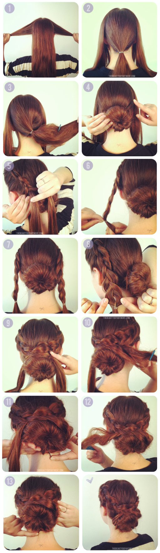 Braid Into Bun Hairstyle