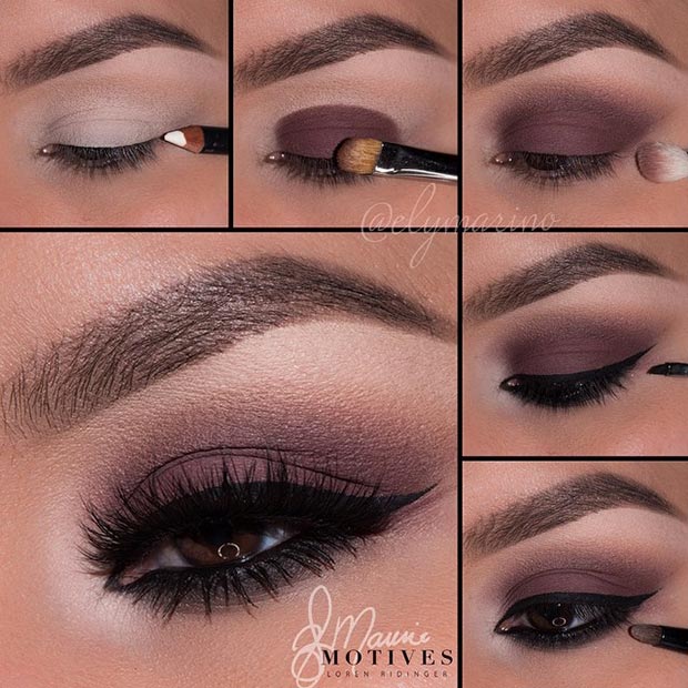 Brown Makeup Idea