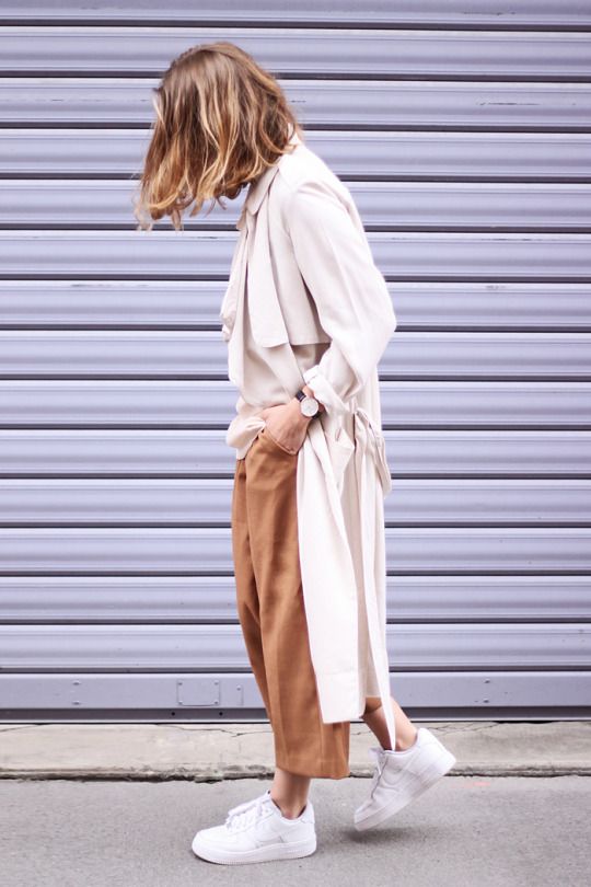 Culottes and Sneakers