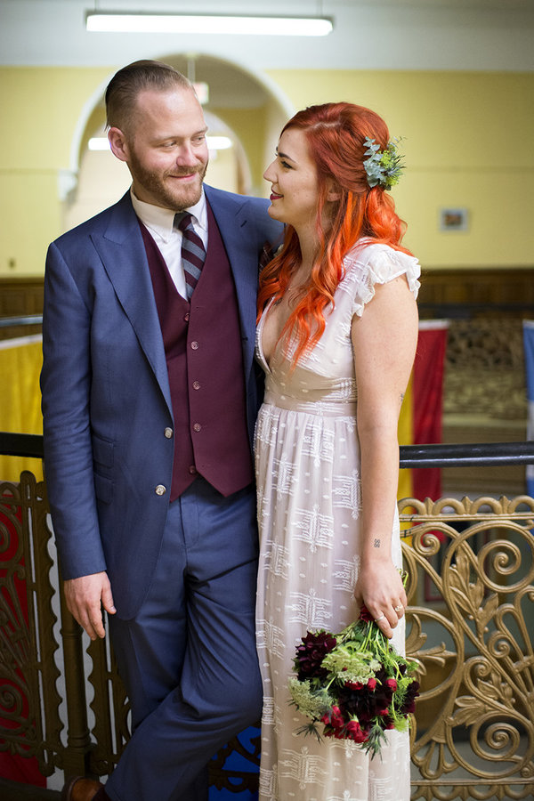 Half Up Half Down Wedding Hairstyle