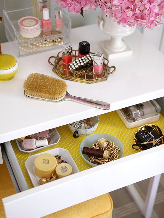 Makeup Products Storage Idea