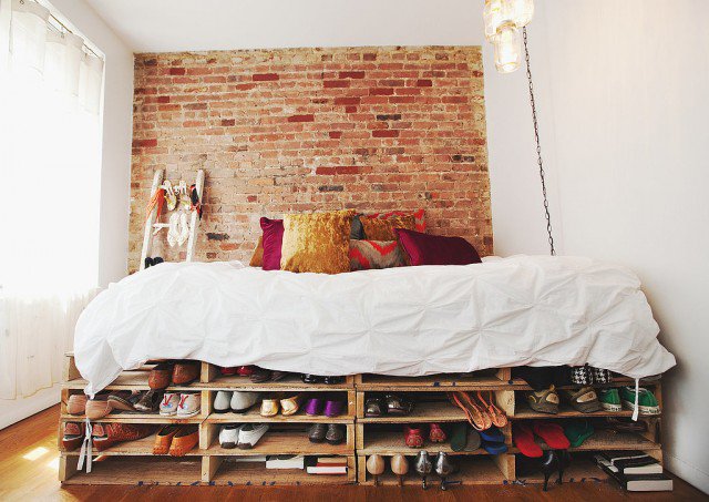 Pallet Platform Bed