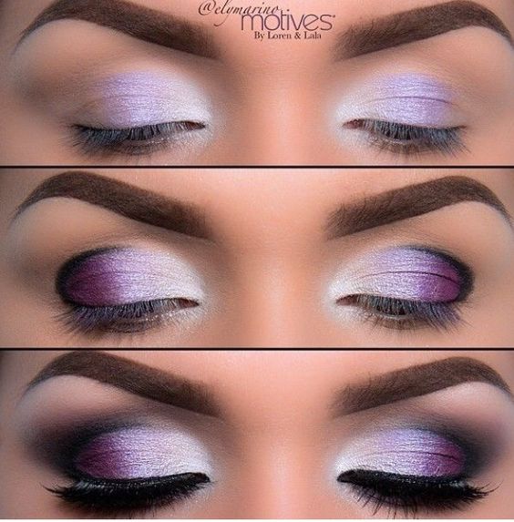 Purple Eye Makeup Idea